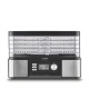 Caso Food Dehydrator DH 450 Power 370-450 W, Number of trays 5, Temperature control, Integrated timer, Black/Stainless Steel