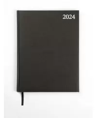 Kalendorius STANDARD 2024, PVC, A4, juoda
