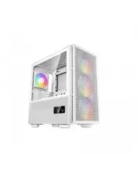 Deepcool MID TOWER CASE  CH560 Digital Side window, White, Mid-Tower, Power supply included No
