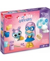 Kūrybinis gipso dekoravimo rinkinys Maped Creativ Plaster Friends "Super girl"