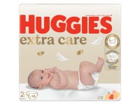 HUGGIES ELITE SOFT sausk 2(4-6 kg)Newborn Mega 80vnt