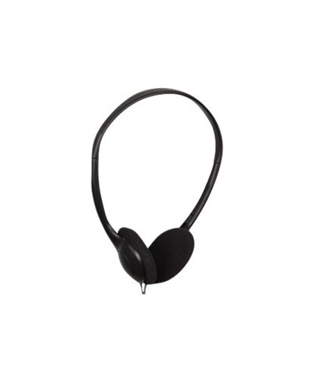 Gembird MHP-123 Stereo headphones with volume control 3.5 mm, Black,