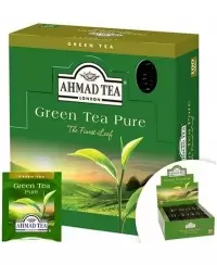 Žalioji arbata AHMAD Alu Green Pure, 100 vnt.