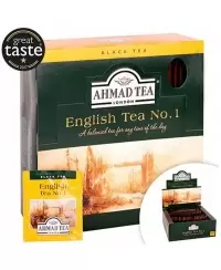 Juodoji arbata AHMAD Alu English Tea N1, 100 vnt.