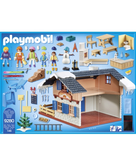 PLAYMOBIL Family Fun "Slidininkų namelis", 9280