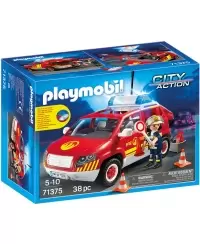 PLAYMOBIL City Action "Gaisrinės automobilis su šviesomis ir garsu", 71375