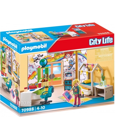 PLAYMOBIL City Life "Prašmatnus jaunuolio kambarys", 70988