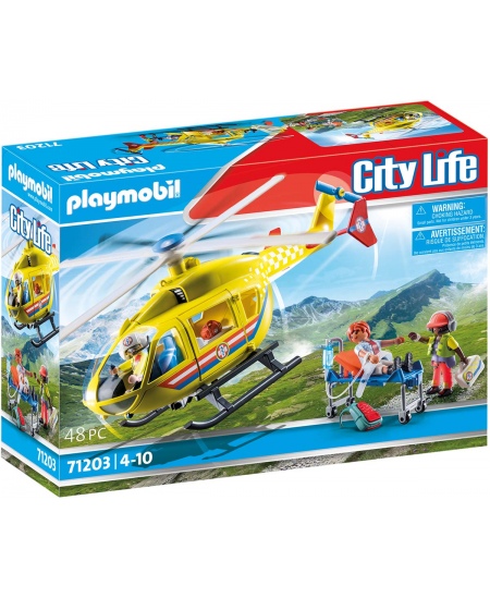 PLAYMOBIL City Life "Medikų sraigtasparnis", 71203