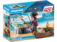PLAYMOBIL Pirates Starter Pack "Piratas su valtimi", 71254