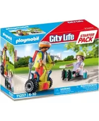 PLAYMOBIL City Life Starter Pack "Pabėgimas riedžiu", 71257