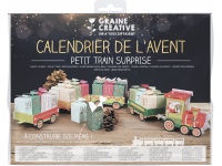 Dėžutės advento kalendoriui GRAINE CREATIVE Mažas traukinukas