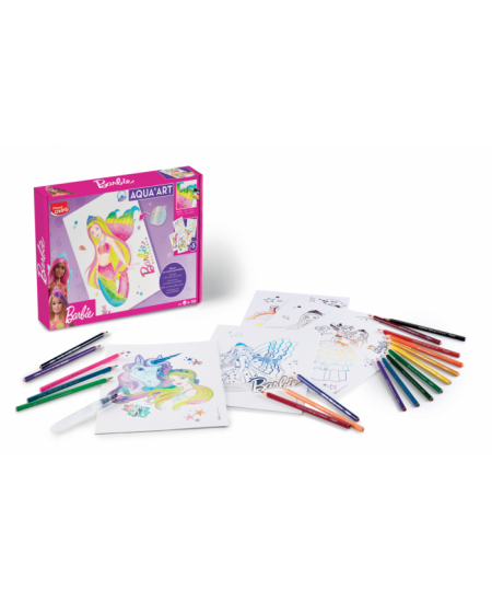 Spalvinimo rinkinys Maped Creativ Barbie Aqua Art