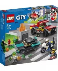 LEGO City "Ugniagesių gelbėjimo operacija ir policijos gaudynės", 60319