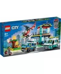 LEGO City "Skubiosios pagalbos automobilių garažas", 60371