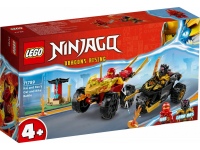 LEGO Ninjago "Kai ir Ras automobilio ir motociklo kova", 71789