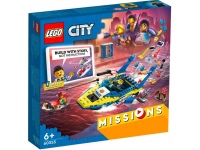 LEGO City "Vandens policijos detektyvų misija", 60355