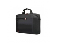 PORT DESIGNS Houston Fits up to size 15.6 " Messenger - Briefcase Black Shoulder strap