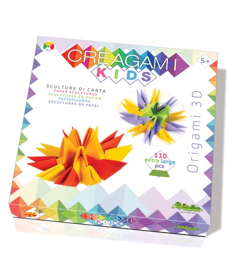 3D origami rinkinys mažiems vaikams CREAGAMI Kids "Du suktukai"