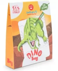 Piešimo smėliu rinkinys maišelyje SABBIARELLI Dinozaurai