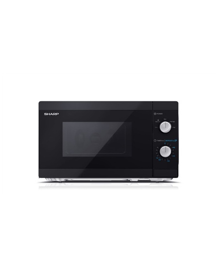 Sharp Microwave Oven  YC-MS01E-B Free standing 20 L 800 W Black