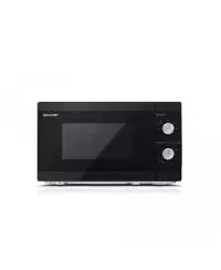 Sharp Microwave Oven  YC-MS01E-B Free standing 20 L 800 W Black