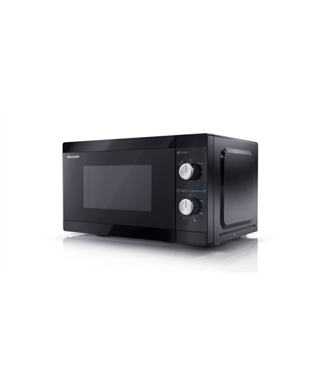 Sharp Microwave Oven  YC-MS01E-B Free standing 20 L 800 W Black