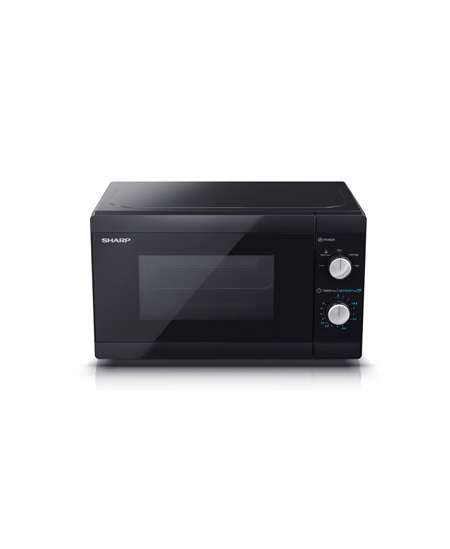 Sharp Microwave Oven  YC-MS01E-B Free standing 20 L 800 W Black