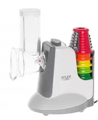 Adler Vegetable Slicer AD 4815 White/Grey 150 W