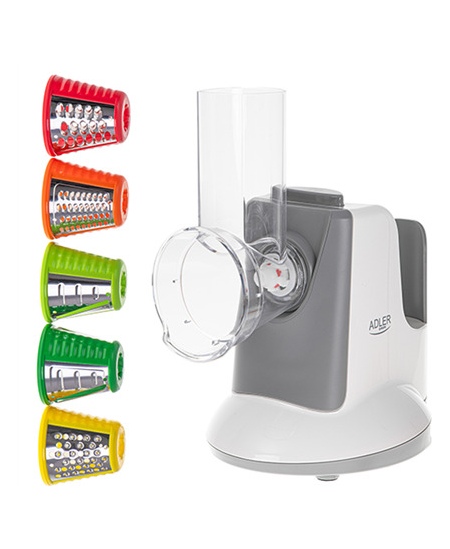 Adler Vegetable Slicer AD 4815 White/Grey 150 W