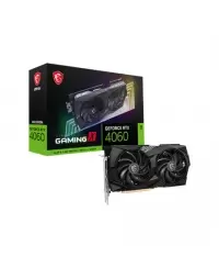 MSI GeForce RTX 4060 GAMING X 8G NVIDIA 8 GB GeForce RTX 4060 GDDR6 PCI Express Gen 4 x 8 HDMI ports quantity 1 Memory clock spe