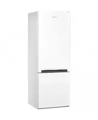 INDESIT Refrigerator LI6 S1E W Energy efficiency class F Free standing Combi Height 158.8 cm Fridge net capacity 197 L Freezer n