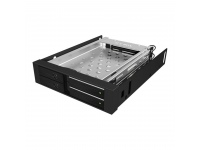 Icy Box IB-2227StS Storage Drive Cage for 2.5" HDD, Black Raidsonic