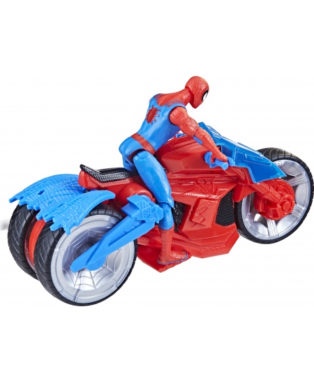 Transporto priemonė SPIDER-MAN, su figūrėle, 10 cm