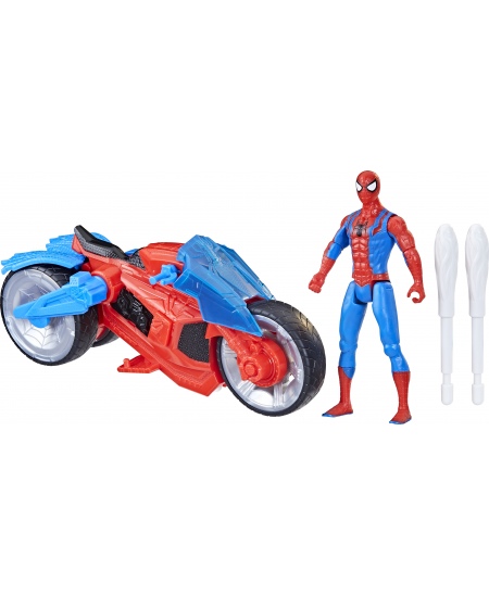 Transporto priemonė SPIDER-MAN, su figūrėle, 10 cm