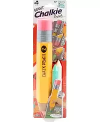 CHALKIE Gigantiškas pieštukas su kreidelėmis