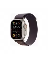 Apple Watch Ultra 2 GPS + Cellular, 49mm Titanium Case with Indigo Alpine Loop - Medium Apple