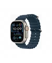 Apple Apple Watch Ultra 2 GPS + Cellular, 49mm Titanium Case with Blue Ocean Band Apple