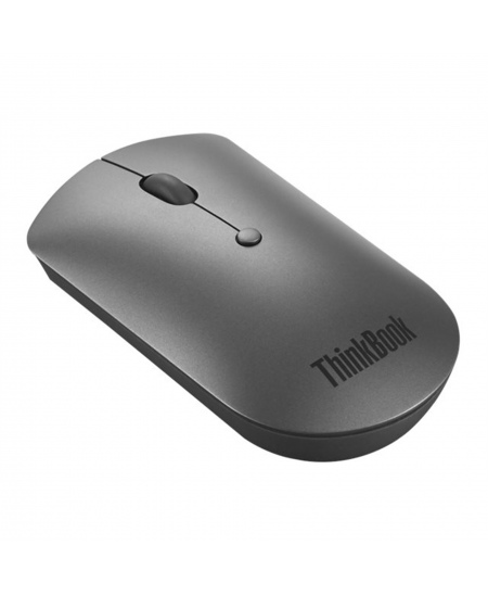 Lenovo ThinkBook Bluetooth Silent Mouse Bluetooth 5.0 Wireless 1 year(s) Iron Grey