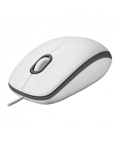 Logitech Mouse M100, White Logitech