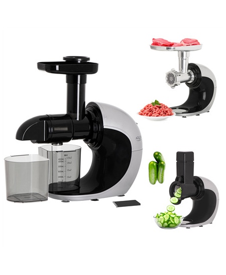 Adler Slow-speed juicer 3in1 - Meat mincer, Juicer, Vegetable grater AD 4131 Type  Slow Juicer Stainless Steel 150 W Number of s