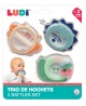 Kūdikio barškučių rinkinys LUDI Trio
