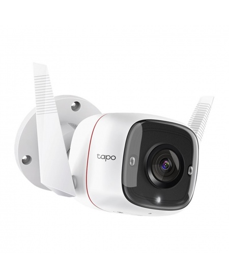 TP-LINK Outdoor Security Wi-Fi Camera C310 Bullet 3 MP 3.89 mm IP66 H.264  MicroSD