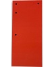 Skirtukai SM-LT, 110x235 mm, 50vnt., kartoniniai, raudoni