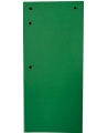 Skirtukai SM-LT, 110x235 mm, 50 vnt., kartoniniai, žali