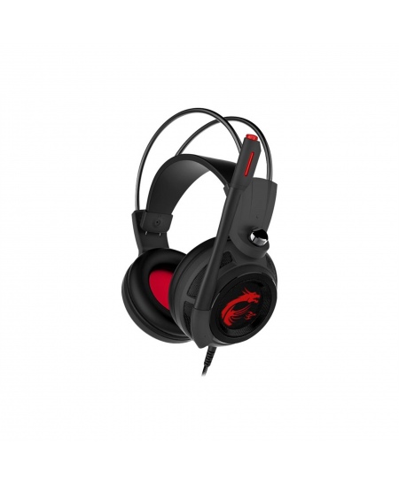 MSI DS502 Gaming Headset, Wired, Black/Red MSI DS502 Gaming Headset Wired N/A