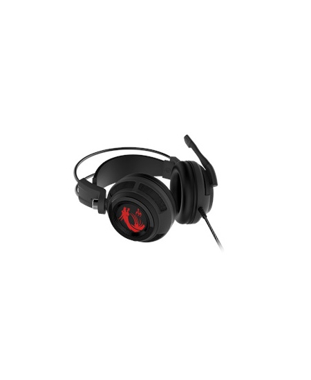 MSI DS502 Gaming Headset, Wired, Black/Red MSI DS502 Gaming Headset Wired N/A
