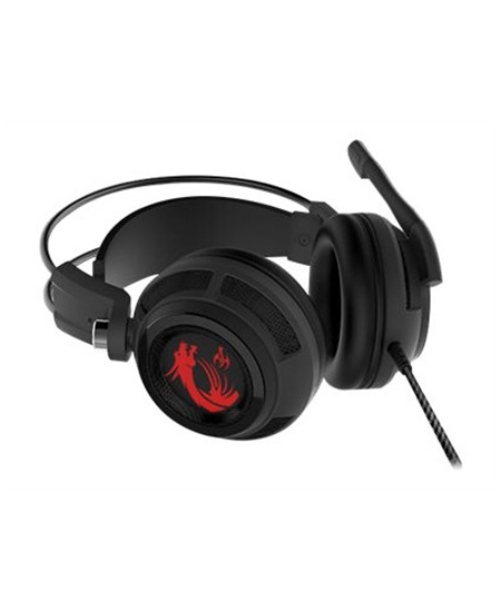 MSI DS502 Gaming Headset, Wired, Black/Red MSI DS502 Gaming Headset Wired N/A