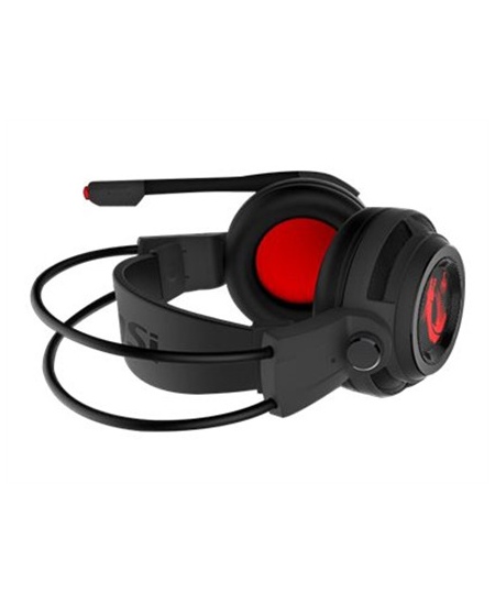 MSI DS502 Gaming Headset, Wired, Black/Red MSI DS502 Gaming Headset Wired N/A