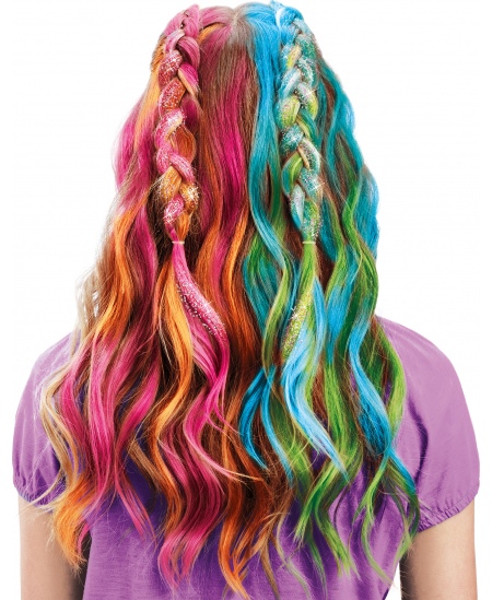 Rinkinys BARBIE „Rainbow Tie-Dye Hair Designer"