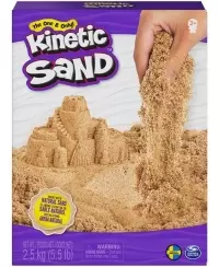 KINETIC SAND Kinetinis smėlis, rudas, 2,5 kg